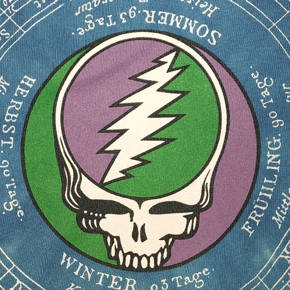 VINTAGE Greatful Dead 25th Anniv. Tee Sz S - Picture 5 of 6